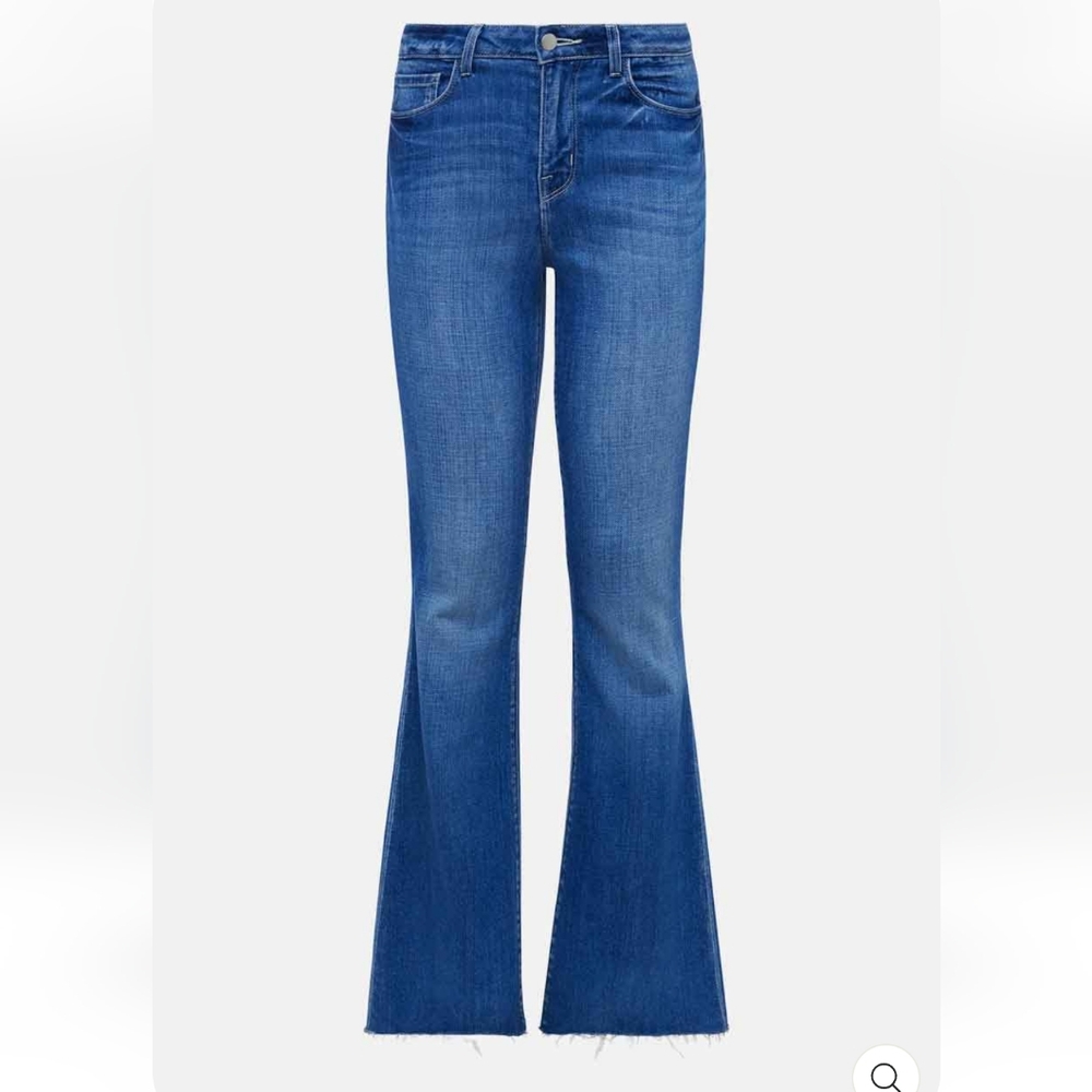 L'AGENCE Classic Blue Flare Jeans